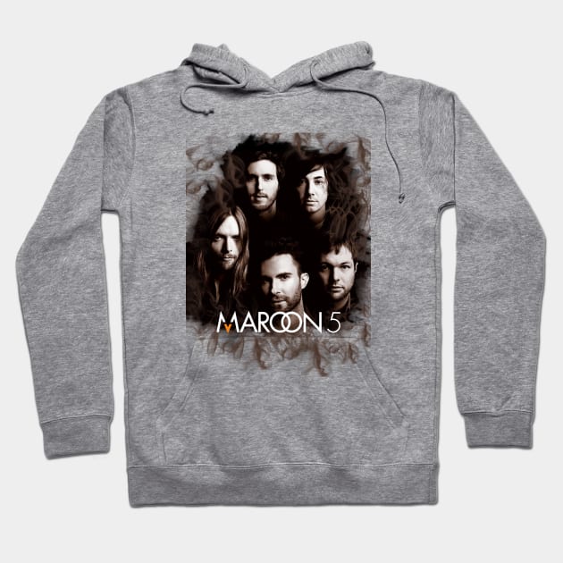 Maroon 5 Pop Rock Band Hoodie by Dumastore12